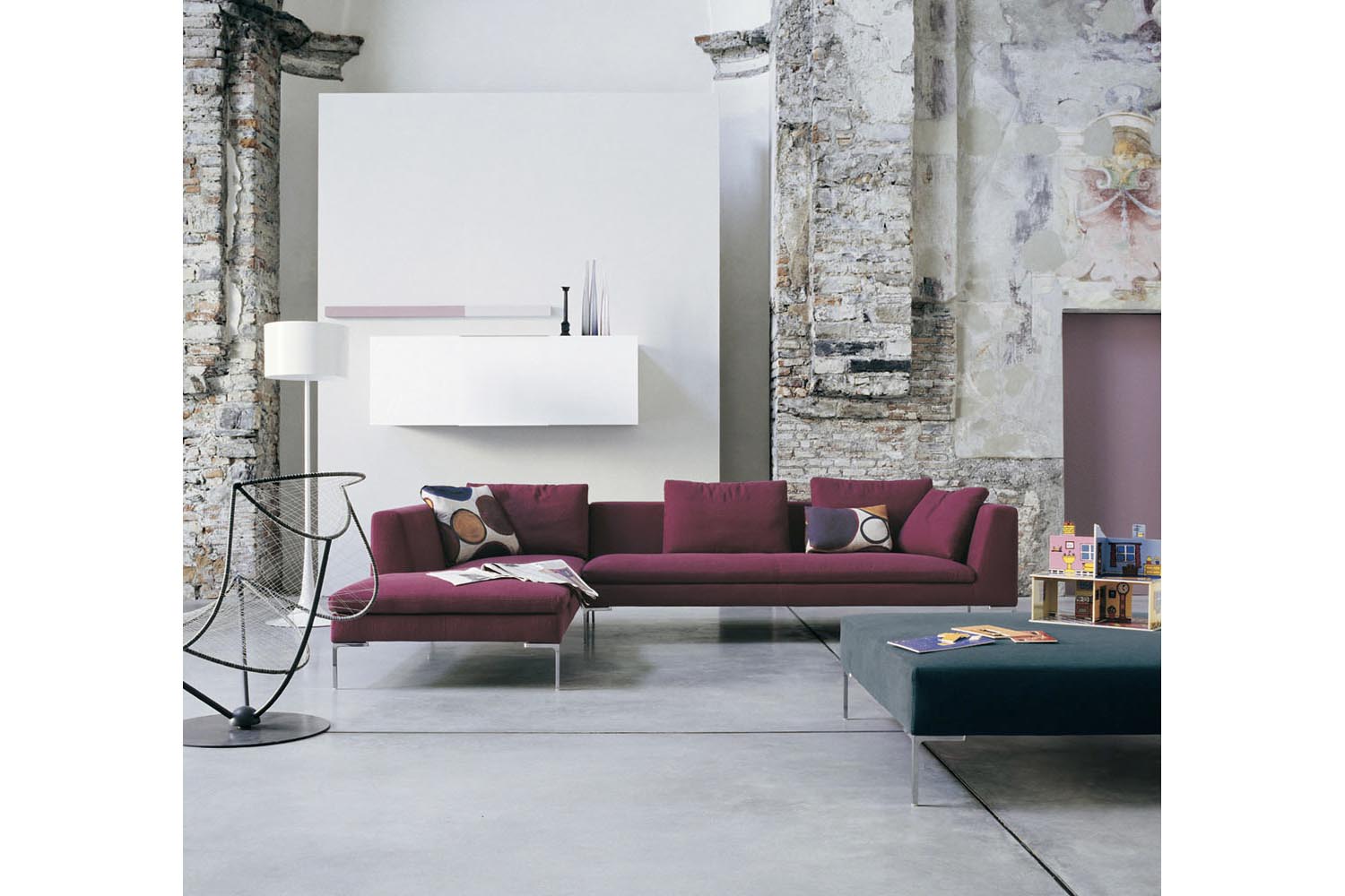 Charles Sofa by Antonio Citterio for B&B Italia | Space ...