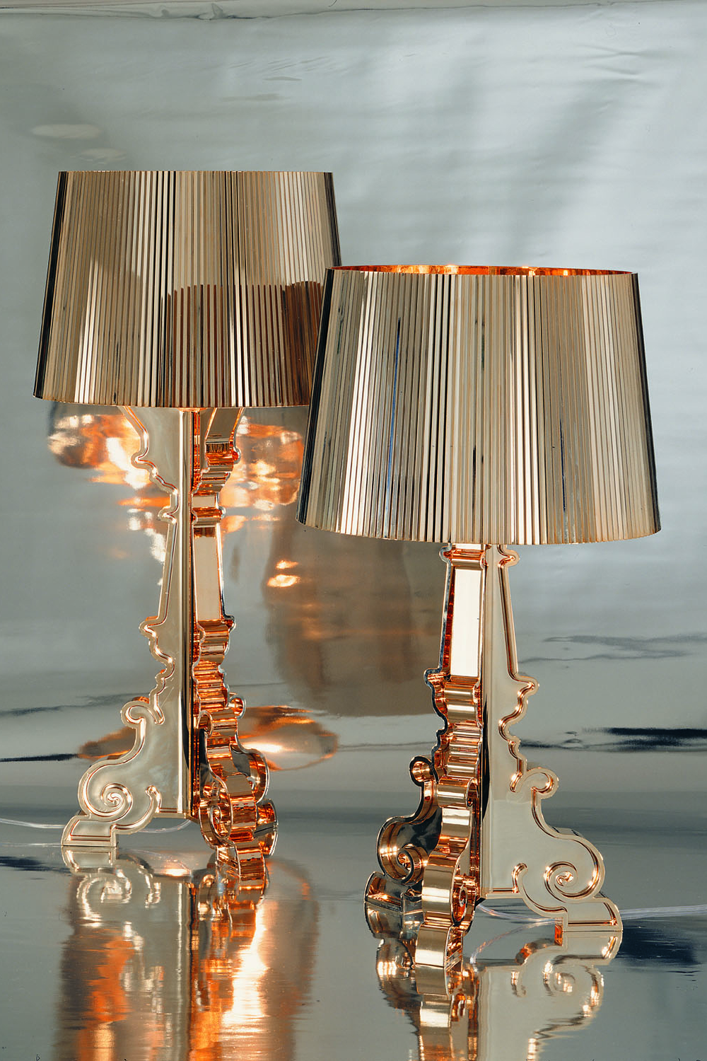Bourgie Gold Table Lamp By Ferruccio Laviani For Kartell