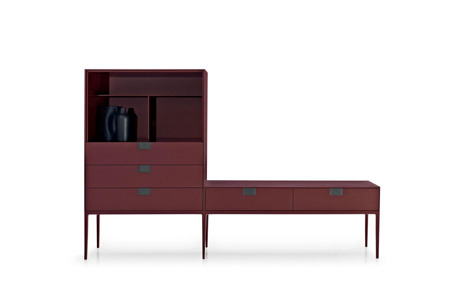 Alcor Storage Unit By Antonio Citterio For Maxalto Space Furniture