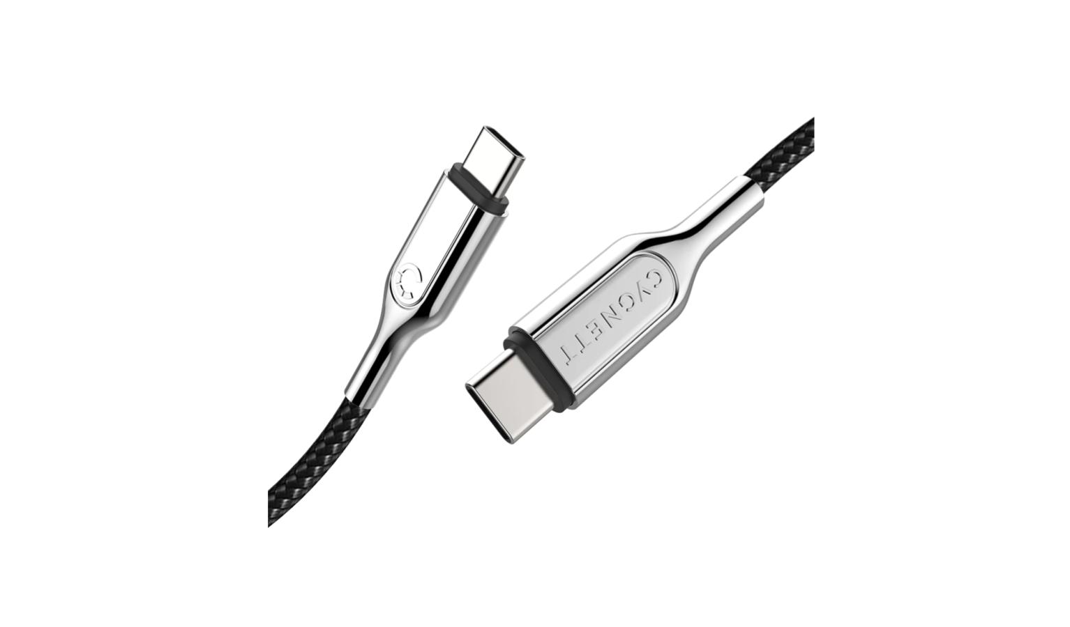 USBC to USBC (USB 2.0) 50cm Cable Black CY4362BK Harvey