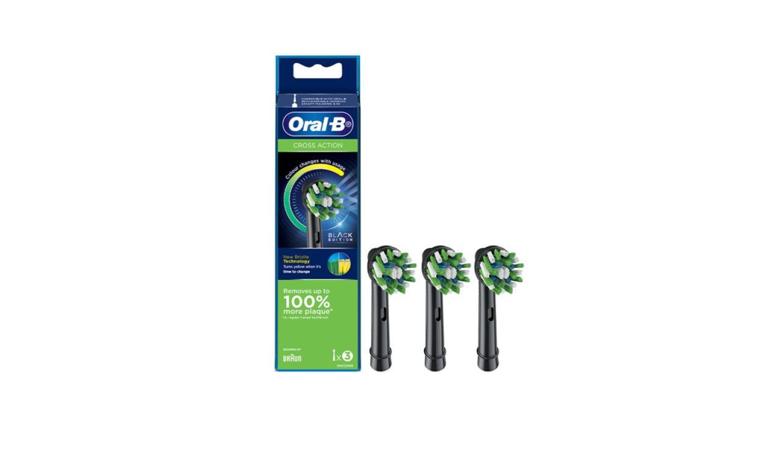 Braun Oral-B Toothbrush Refills EB50BRB-3