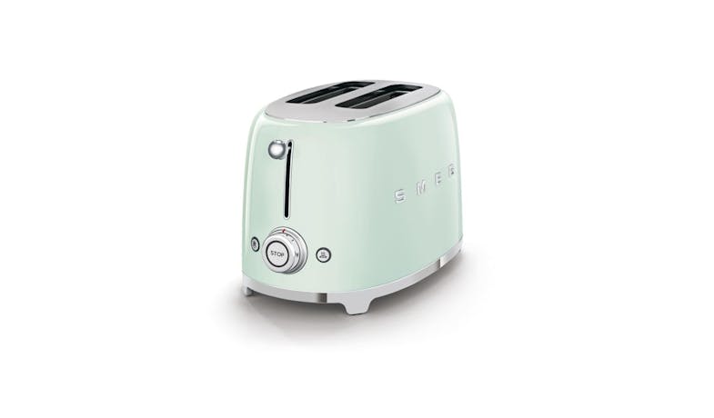 Smeg Toaster with Kettle - Green Pastel (TSF01PGUK + KLF05PGUK)