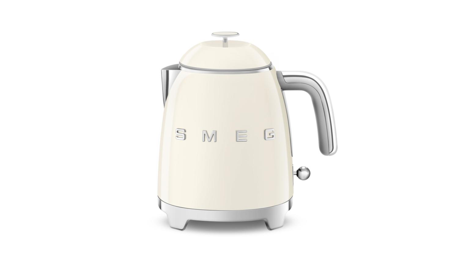 Smeg Toaster with Kettle Cream (TSF01CRUK+KLF05CRUK) Harvey Norman