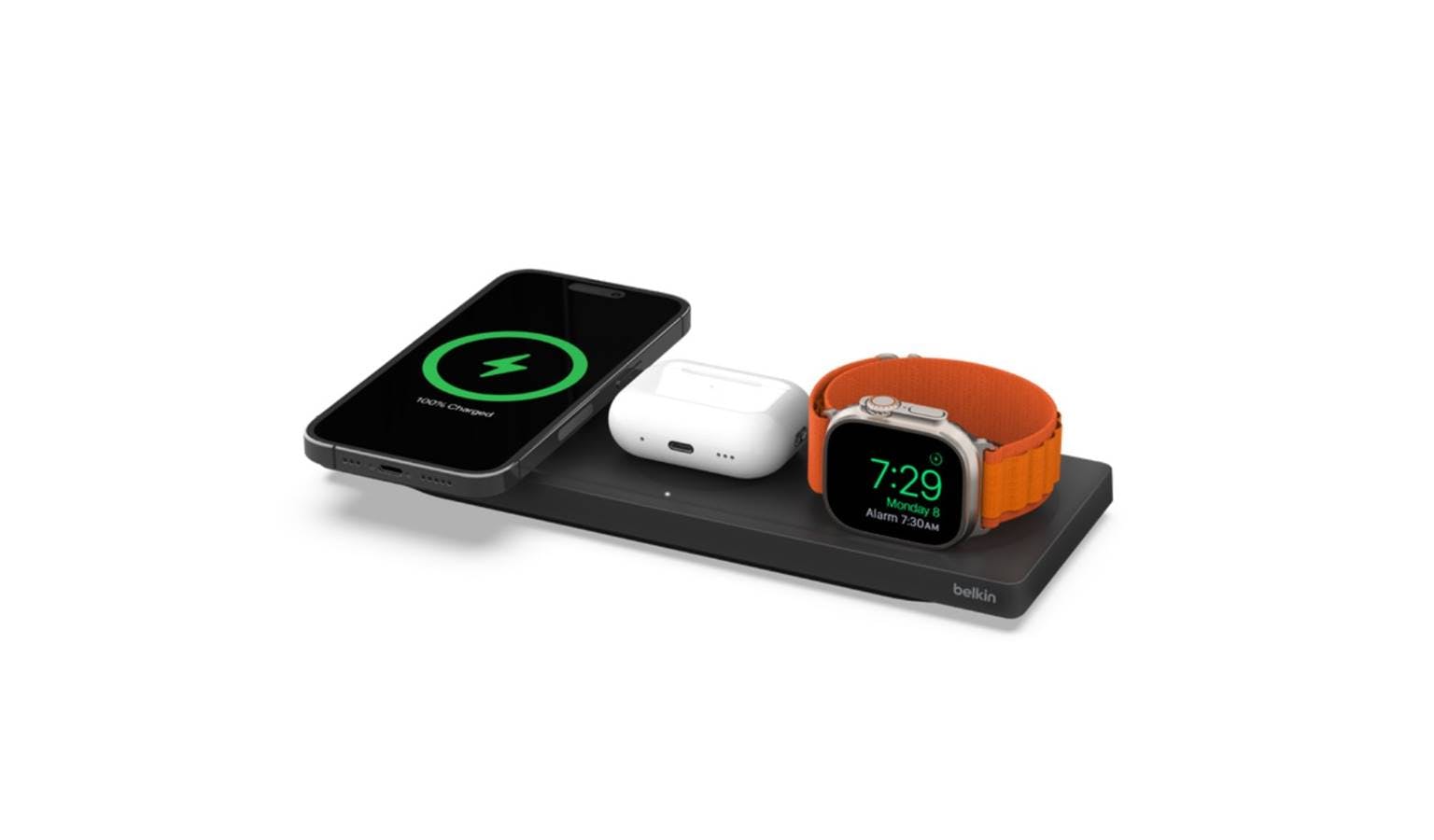 iPhone/Apple Watch Belkin 2-in-1 Charging Dock Charge Station ONLY - cell  phones - by owner - electronics sale 