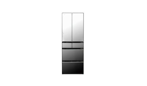 Hitachi R-HV490RS-XN 379L 6-Door Refrigerator - Crystal Mirror