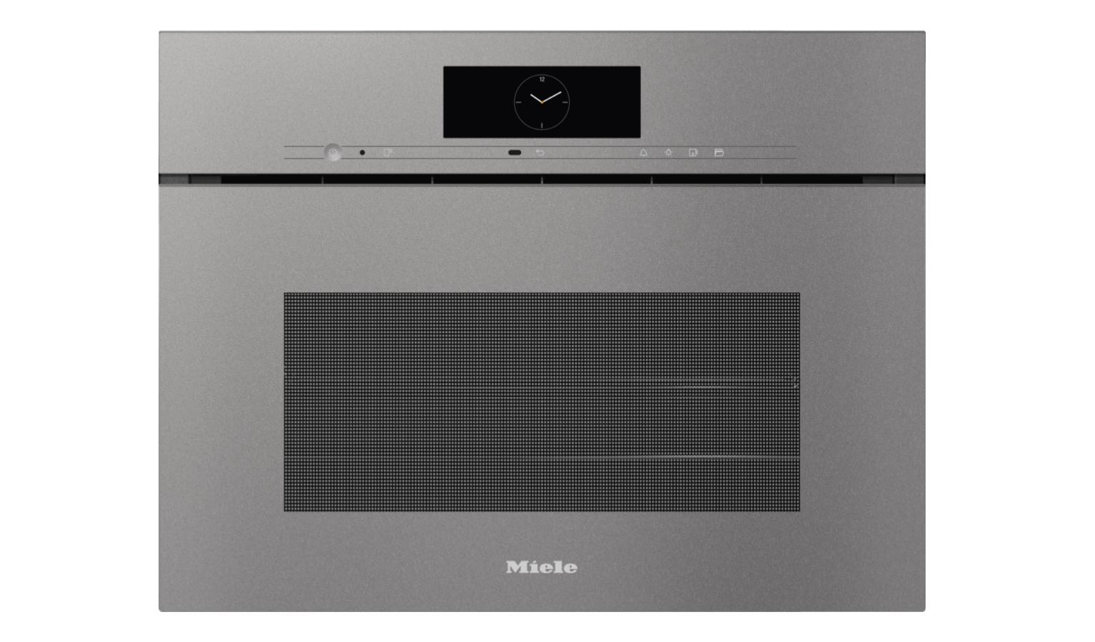 Miele DGC7840X Handleless Compact Combi Steam Oven - Graphite Grey