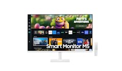 Samsung M5 27-Inch Flat Smart Monitorr LS27CM501EEXXS - White