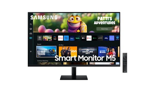Samsung M5 27-Inch Flat Smart Monitor LS27CM500EEXXS - Black