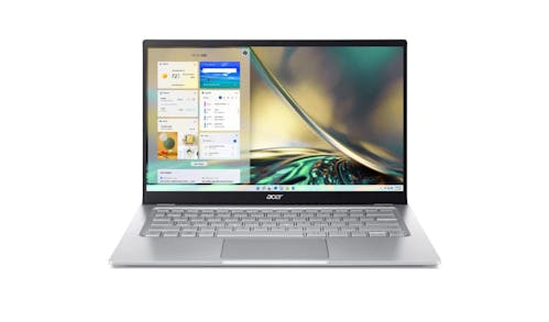 Acer Swift Go 14 (Ryzen 7, 16GB/512GB, Windows 11) 14-inch Thin &amp; Light Laptop - Silver (SFG14-41-R7PF)