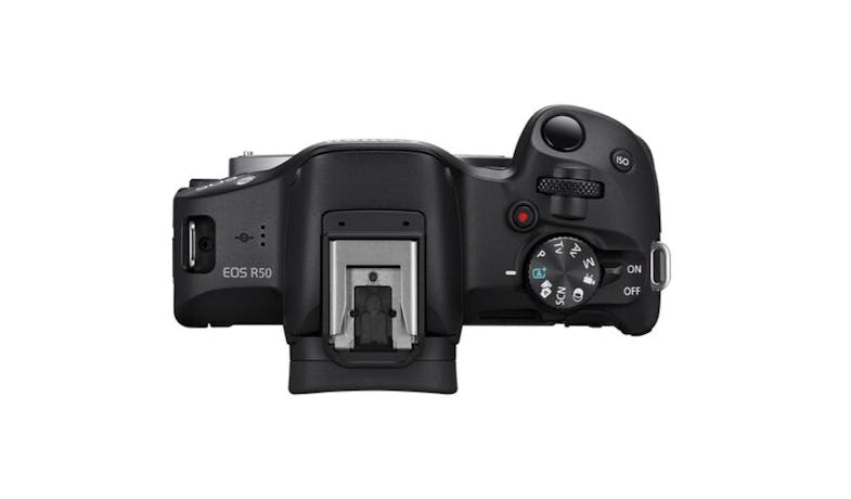 Canon DSLR EOS-R50 RF-S18-45mm IS STM Camera - Black (02)