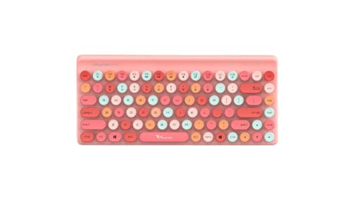 Alcatroz Jelly Bean A3000 Wireless Keyboard - Crayon Pink