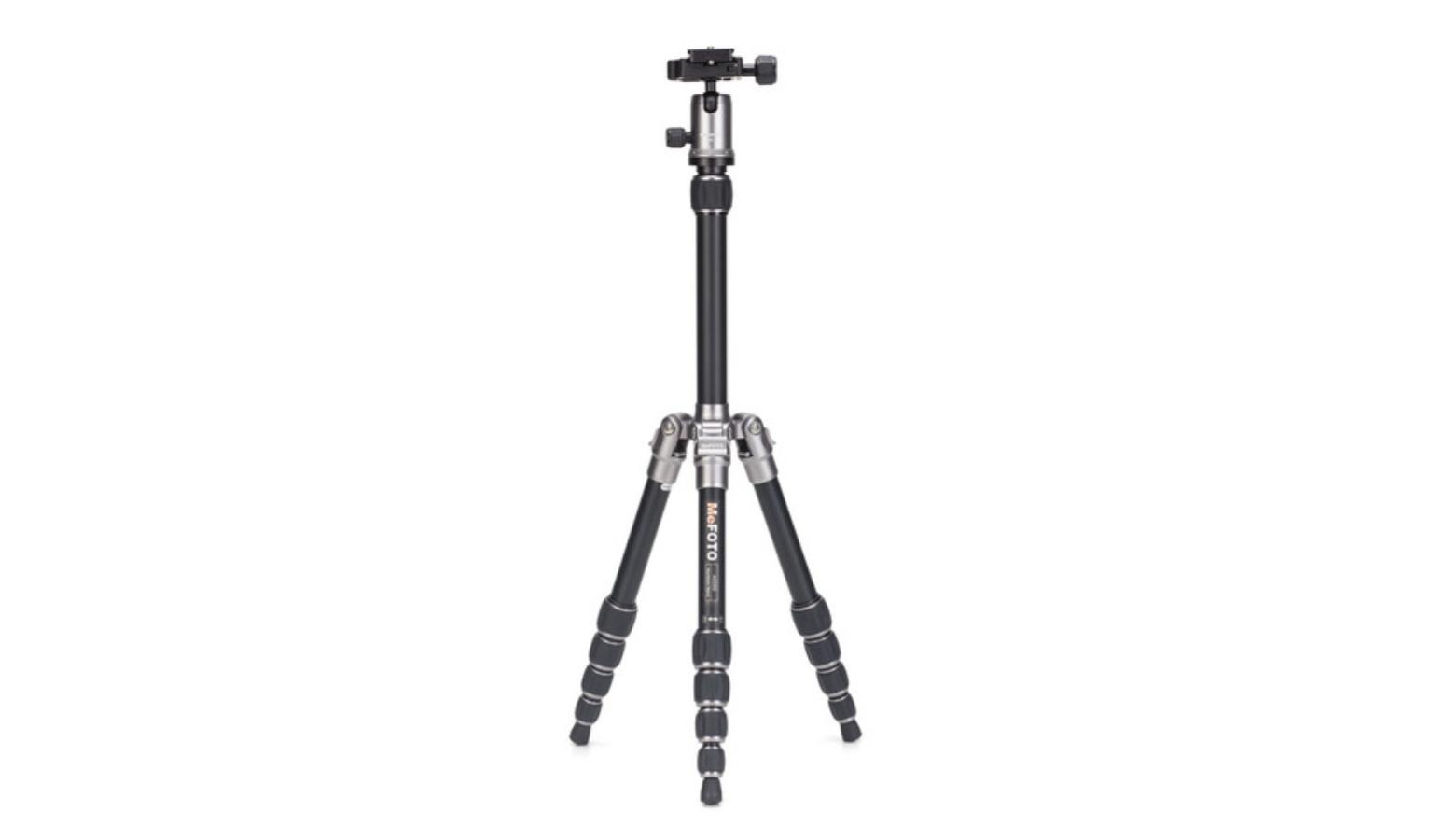MeFOTO A0350Q0B BackPacker Travel Tripod - Titanium