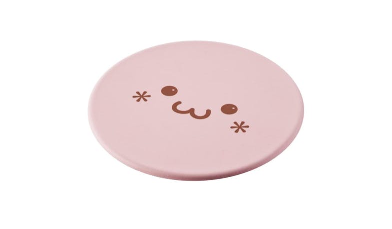 Elecom MP-FC019F Shirochan Mouse Pad - Pink Face
