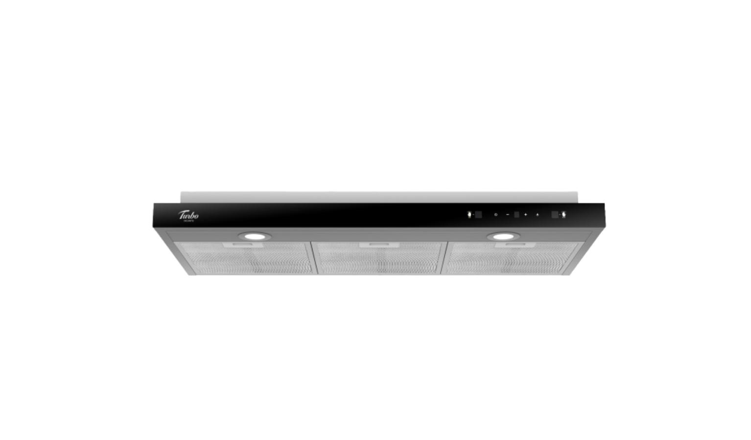Turbo 90cm Slimline Hood TSL-902TSS-3 - Stainless Steel