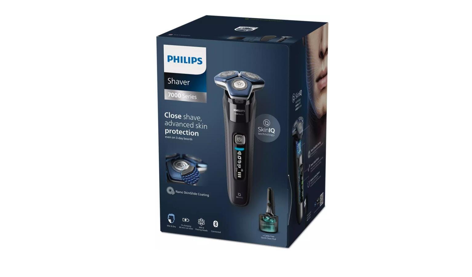 Philips Shaver Series 7000 with Advanced SkinIQ, Wet & Dry Men's