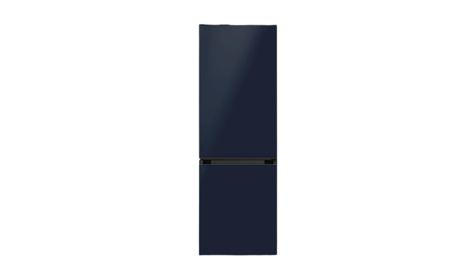 Samsung Bespoke F-33T341GG41GG 328L Bottom Mount Freezer 2-Door Refrigerator - Glam Navy