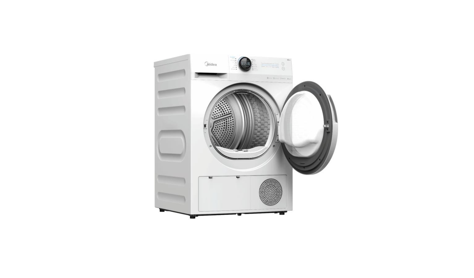 Midea 8kg Heat Pump Dryer MD200H80WT White Harvey Norman Singapore