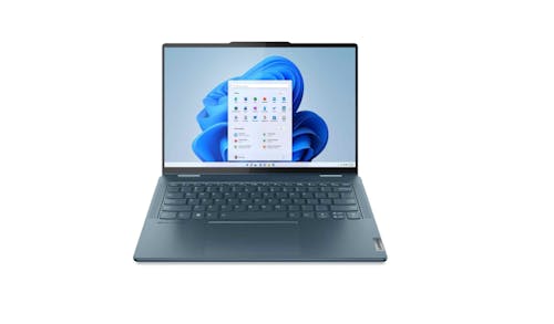 Lenovo Yoga 7 14IRL8 (Core™ i7, 16GB/1TB, Windows 11 Home) 14-Inch Convertible Laptop - Teal 82YL002ESB