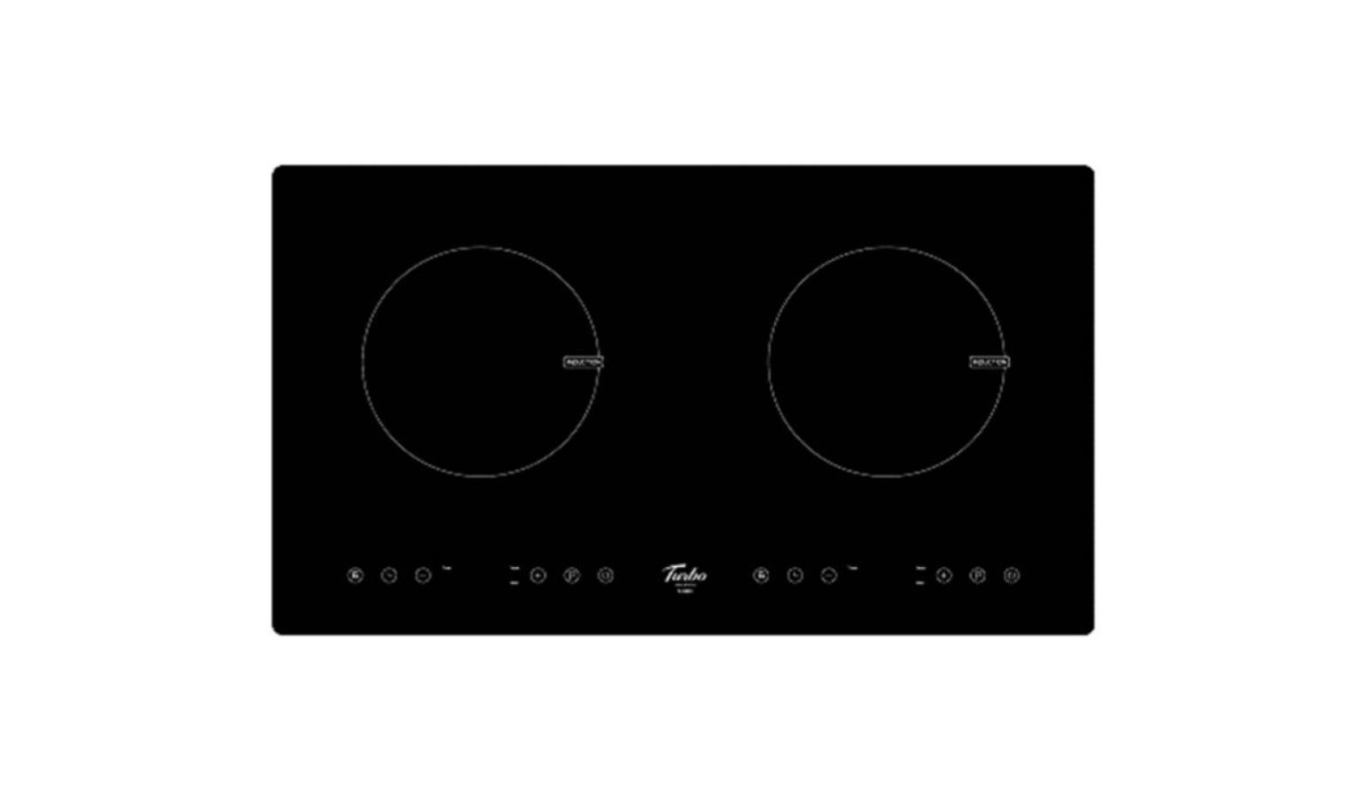 Turbo TIA800 73cm 2 Zones Induction Hob with Touch Control