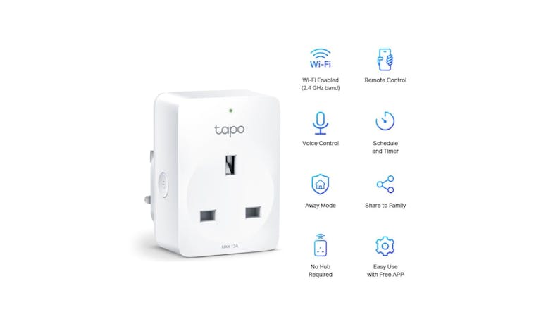 TP-Link Tapo P100 Mini Smart Wi-Fi Socket (4 Pack)