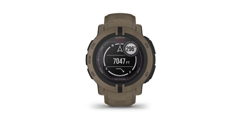 Garmin Instinct 2X Solar Smartwatch - Tactical Edition Coyote Tan 0280564