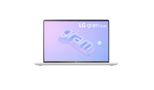 LG gram Style (Core™ i5, 16GB/512GB, Windows 11 Home) 14-Inch Laptop - Aurora White 14Z90RS-G.AA54A3
