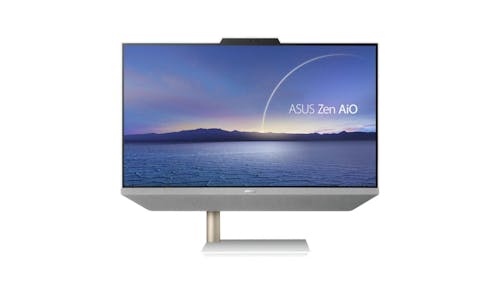 ASUS Zen AiO 24 (Ryzen™ 5, 8GB/1TB, Windows 11 Home) 23.8-Inch All in One Desktop - White M5401WYAT-WA014W