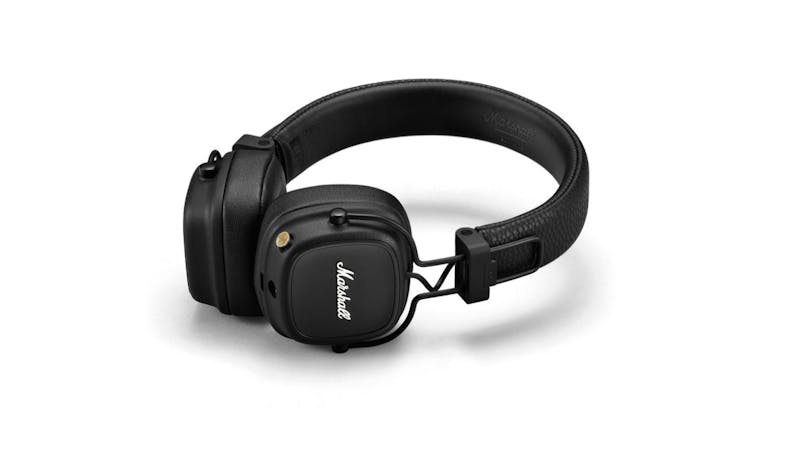 Marshall Major IV On-Ear Wireless Bluetooth Headphone - Black