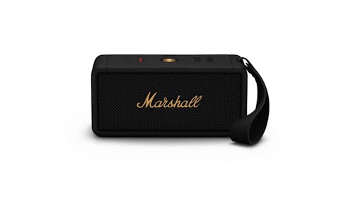 Marshall Middleton Portable Bluetooth Speaker - Black & Brass