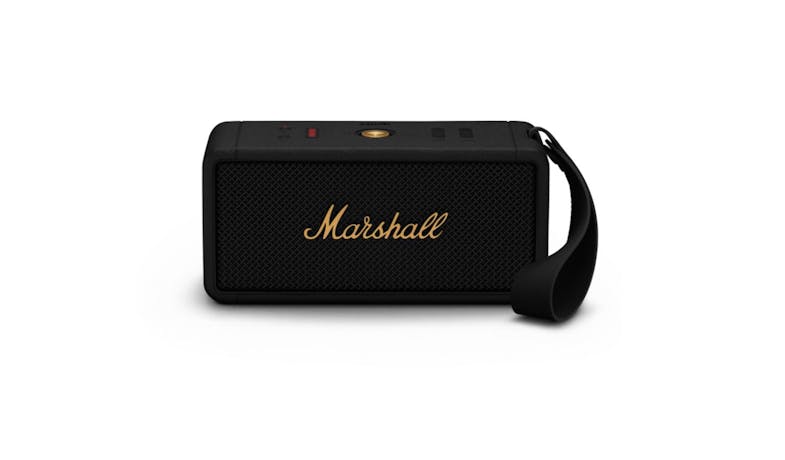 Marshall Middleton Portable Bluetooth Speaker - Black & Brass