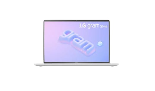 LG GRAM Style (Core™ i7, 16GB/512GB, Windows 11 Home) 14-Inch Laptop - Aurora White 14Z90RS-G.AA74A3