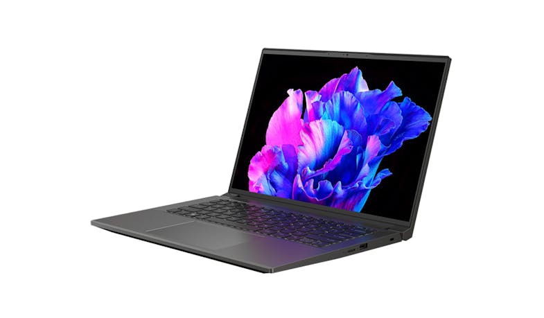 Acer Swift X (Core i7, RTX 4050, 16GB/1TB, Windows 11) 14-inch Laptop - Steel Gray (SFX14-71G-72KP)