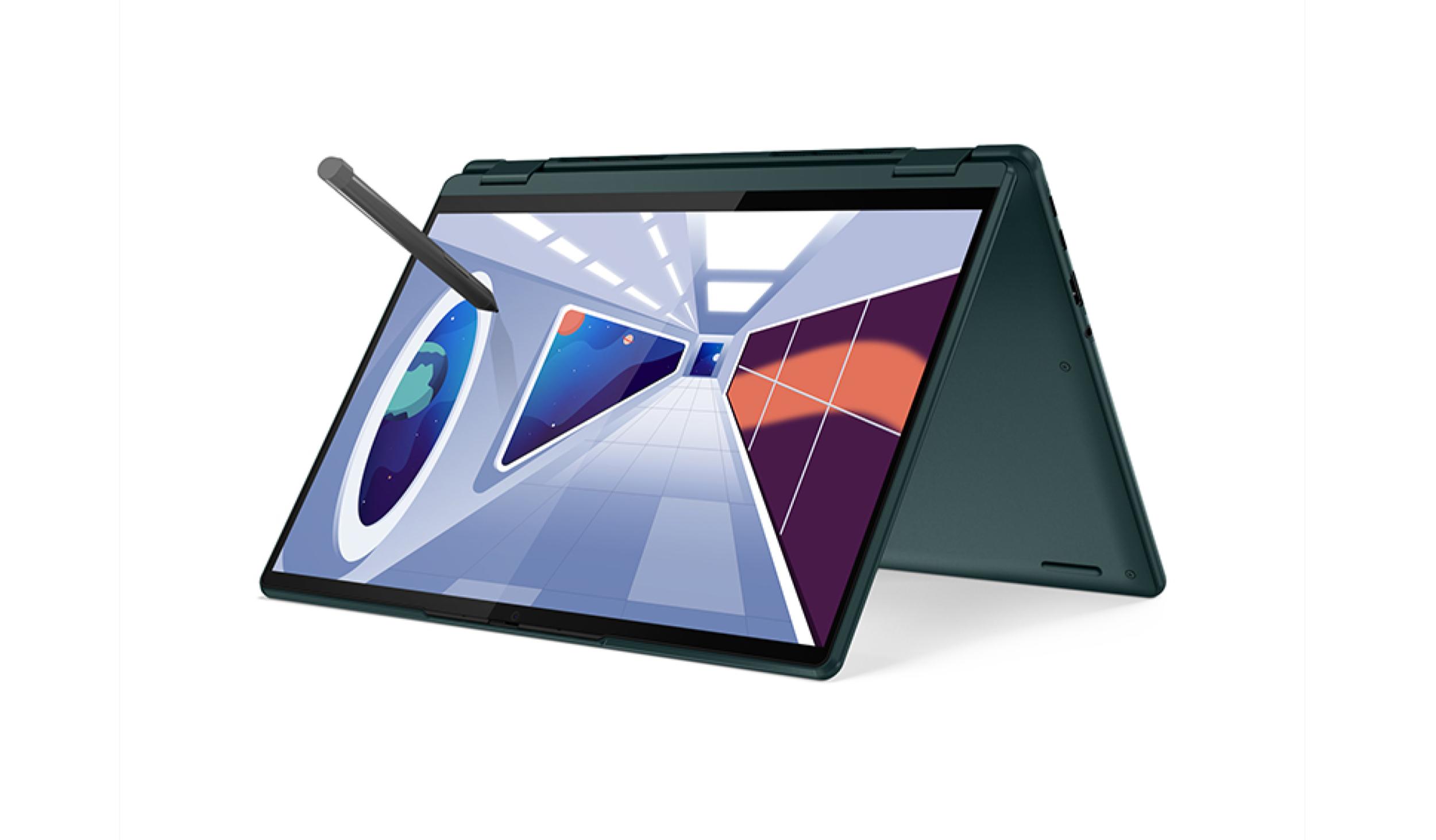 Lenovo Yoga 6 13ABR8 (Ryzen 7, 16GB/1TB, Windows 11 Home) 13.3-inch Laptop - Dark Teal
