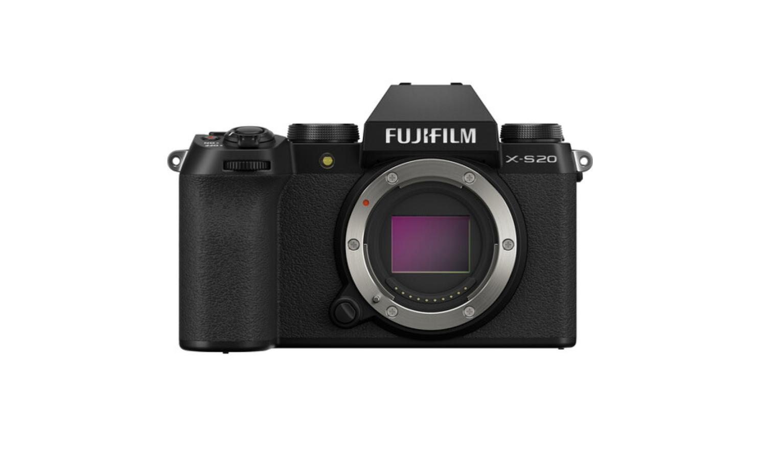 Fujifilm XS20 Mirrorless Camera (Black) Harvey Norman Singapore