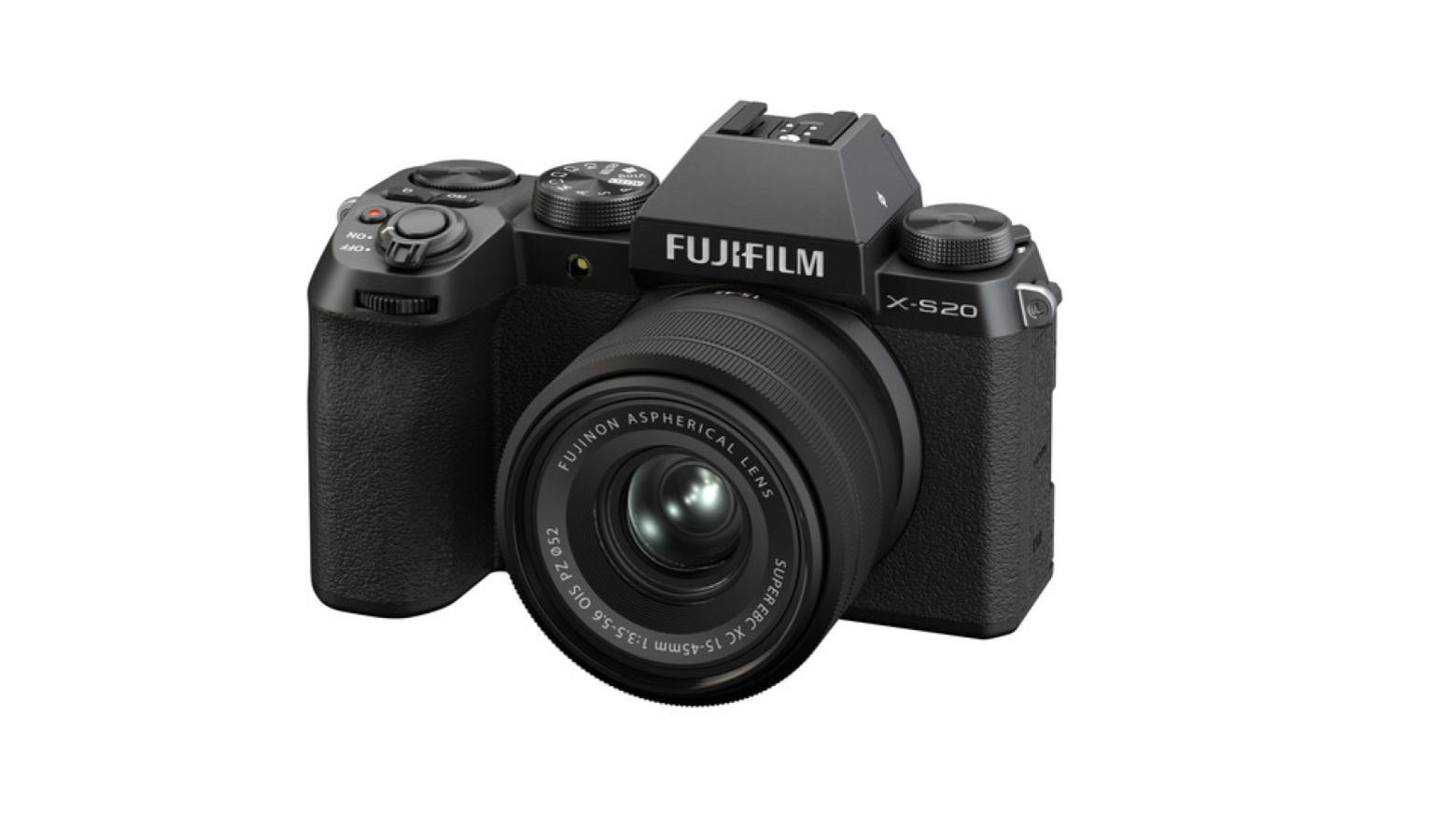 Fujifilm XS20 Mirrorless Camera (Black) Harvey Norman Singapore