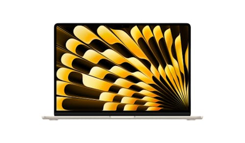 Apple MacBook Air: M2 chip with 8-core CPU and 10-core GPU, 256GB - Starlight MQKU3ZP/A