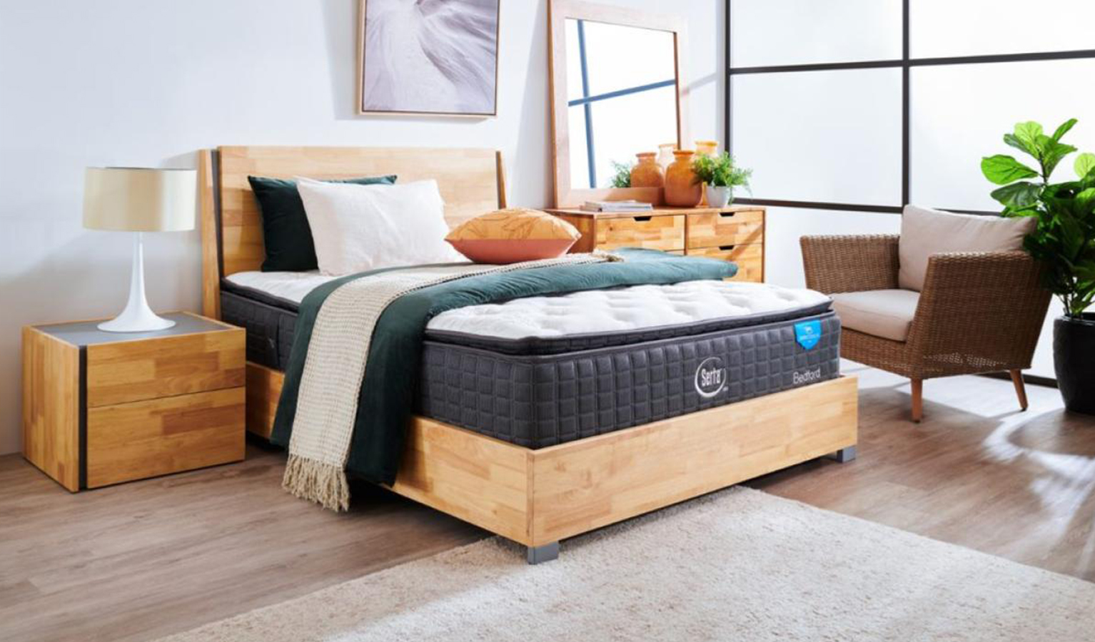 Dado-Dice Bedside Table