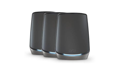 Netgear RBK863SB AX6000 Orbi 860 Series Tri-Band WiFi 6 Mesh System