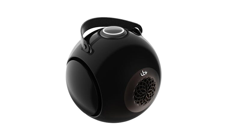 UB Plus dB1 doubleBASS Bluetooth Speaker - Glossy Black with Gold Aluminium Stand