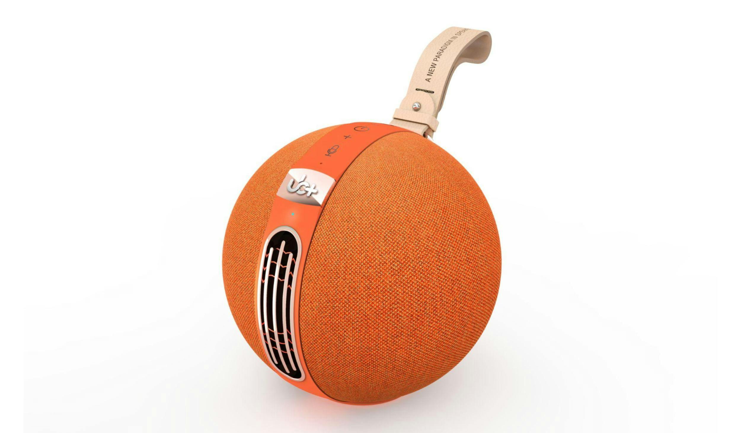 Radio design et enceinte Bluetooth orange 2x3W FACESOUND