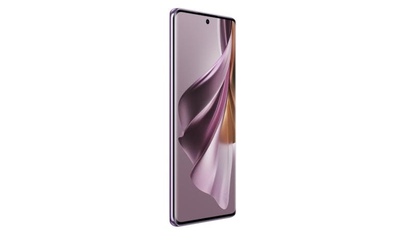 Oppo Reno 10 Pro  (12GB/256GB) 6.7-Inch Smartphone - Glossy Purple