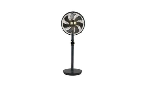 Mistral Retrograde MMSF12R 12-Inch Metal Stand Fan with Remote Control