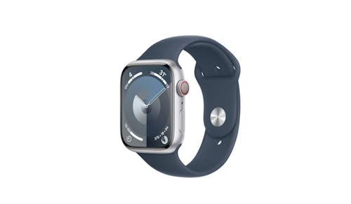 Apple S9 Watch 45mm Sport Band - Silver 1.jpg