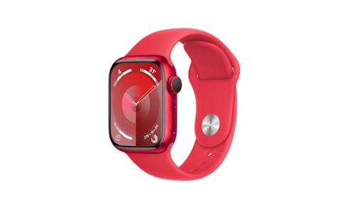 Apple S9 Watch Red 41mm Sport Band - 1.jpg