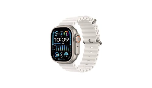 Apple Watch Ultra 2 GPS + Cellular 49mm Titanium Case with White Ocean Band - 1.jpg