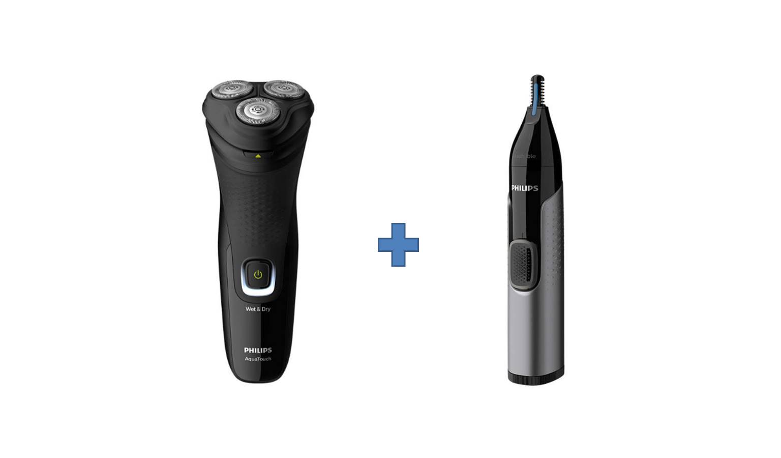 Philips Shaver (S1223/41) + Trimmer (NT3650/16) Bundle Harvey Norman