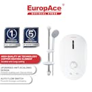 EurapAce Instant Shower Heater EWH1500W - White