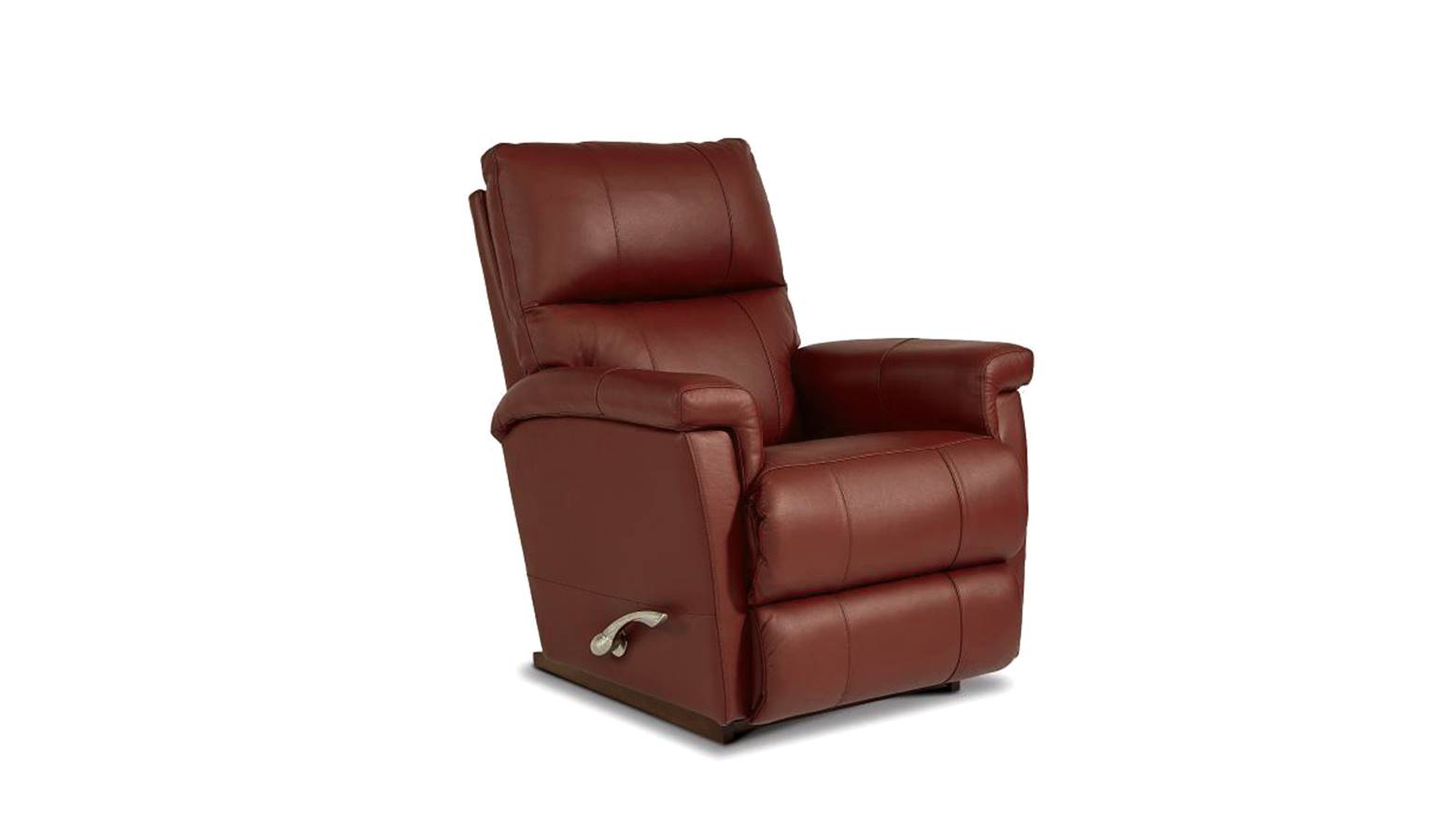 La Z boy Ethan Full Leather Rocker Recliner Claret Harvey