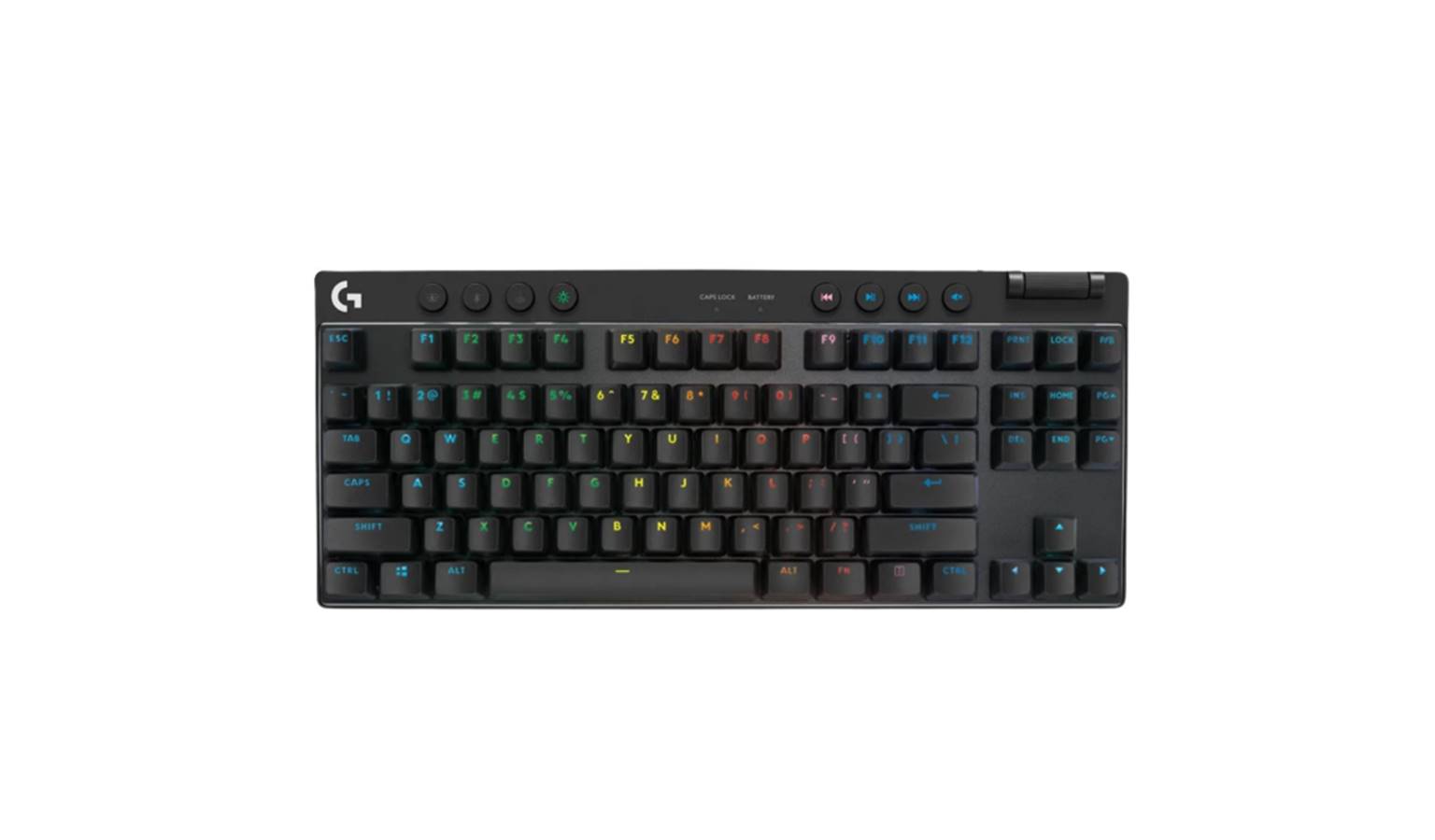 Logitech Pro X TKL Lightspeed Gaming Keyboard - Black (image).jpg
