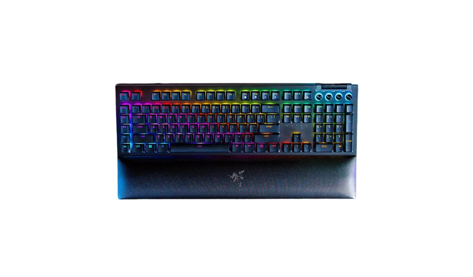 Razer Blackwidow V4 Green Switch Mechanical Gaming Keyboard - Hero.jpg